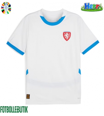 Tjeckien Bortatröja EM 2024 Kortärmad